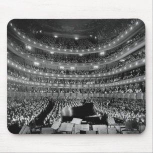 Mousepad A rua metropolitana anterior 1937 do teatro da