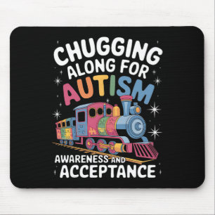 Mousepad A Seguir Por Tra De Aceitação De Consciência Autis