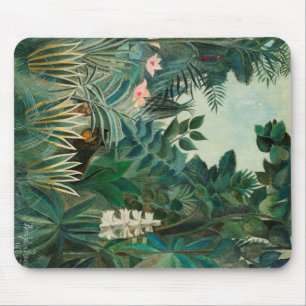 Mousepad A Selva Equatorial (1909) por Henri Rousseau.