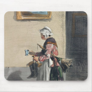 Mousepad A senhora de limpeza, 'de Les Femmes de Paris
