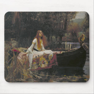 Mousepad A Senhora de Shalott por John William Waterhouse