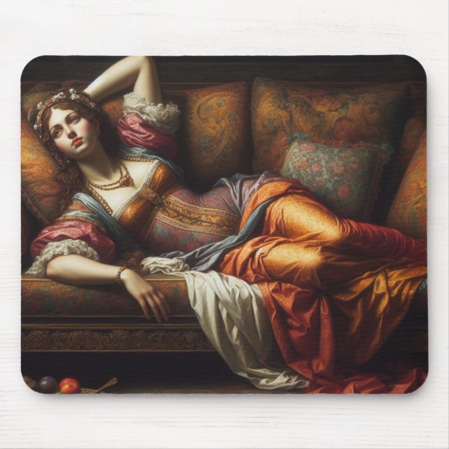 Mousepad A senhora descansando (Frente)