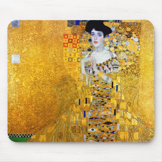 Mousepad A Senhora do Dourado, Gustav Klimt (Frente)
