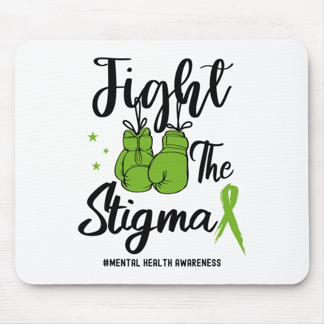 Mousepad A Sensibilização Para A Saúde Mental Do Estigma Po (Frente)