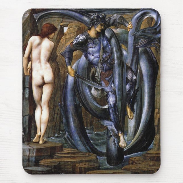 Mousepad A série que de Perseus a desgraça cumpriu (Frente)