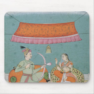 Mousepad A seta de Lotus, Bilaspur, c.1750