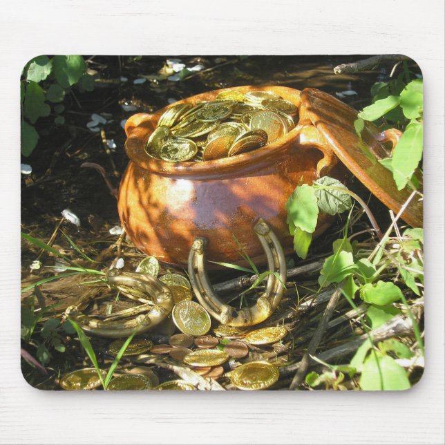 Mousepad "A Sorte dos Irlandeses!" (Frente)