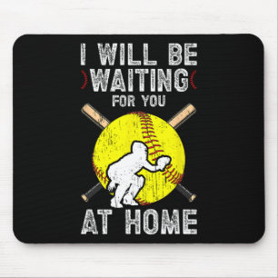 Mousepad À Sua Espera Garotas Softll Catcher Softll Jogador