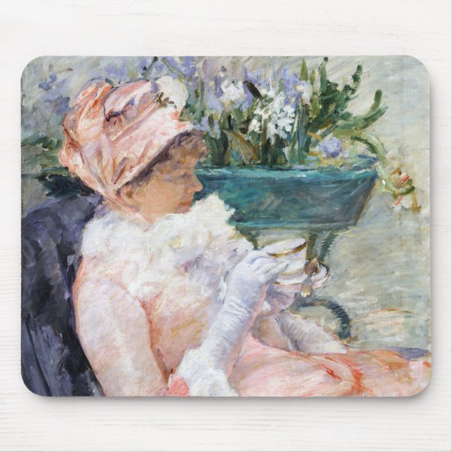 Mousepad A Taça do Chá, Mary Cassatt (Frente)