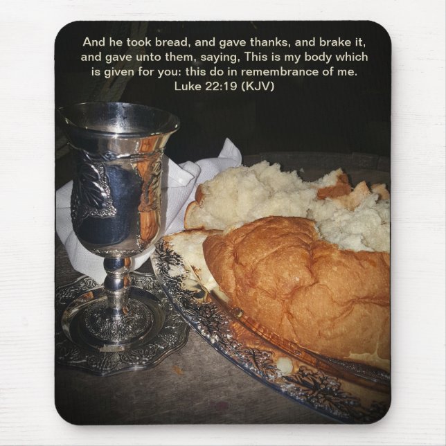 Mousepad A Taça e o Pão de Pão (Frente)