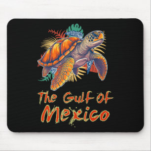 Mousepad A Tartaruga Do Mar Do Golfo Do México