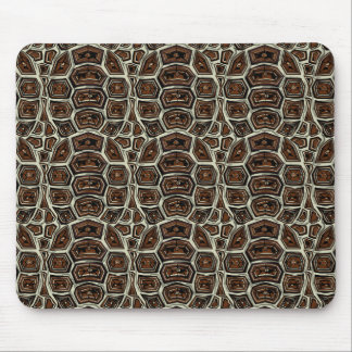 Mousepad A tartaruga Shell de Brown modela