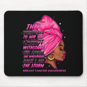 Mousepad A Tempestade Mulheres Negras Sobrevivendo ao Cânce