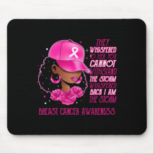 Mousepad A Tempestade Mulheres Negras Sobrevivendo ao Cânce