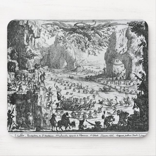 Mousepad A tentação de St Anthony (Frente)