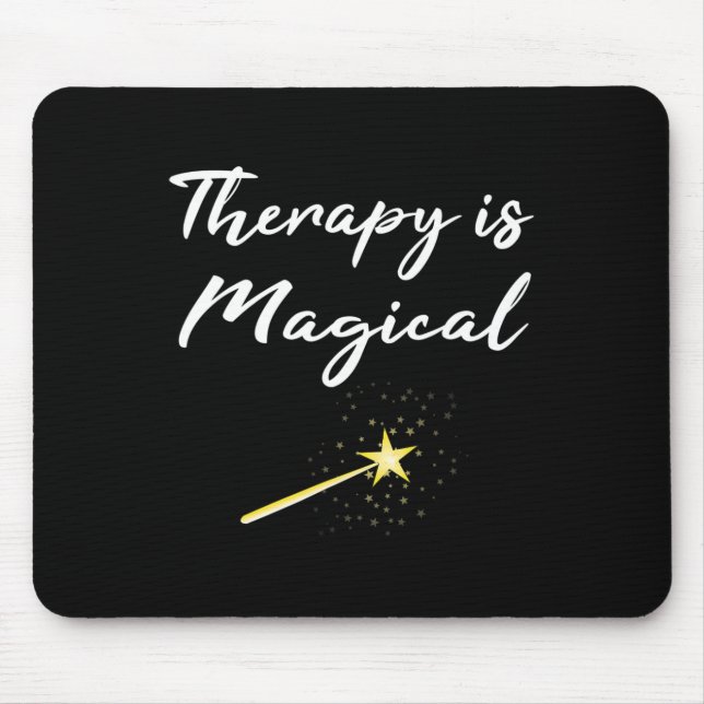 Mousepad A Terapêutica Com Presente É Um Profissional De Sa (Frente)
