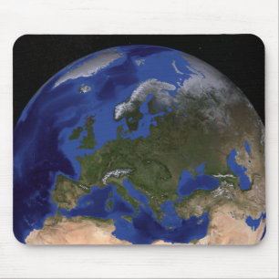 Mousepad A terra de mármore azul 6 da próxima geração