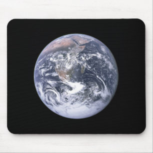 Mousepad "" A terra de mármore azul parece de Apollo 17