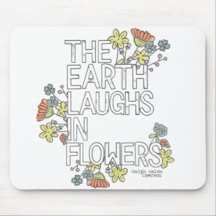 Mousepad A Terra Ri em Flores