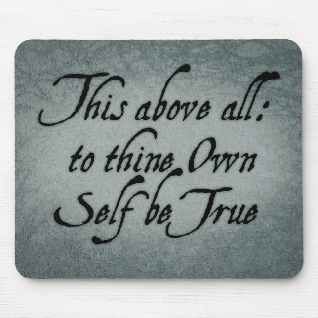 Mousepad A Thine possua o auto seja verdadeiro (Frente)