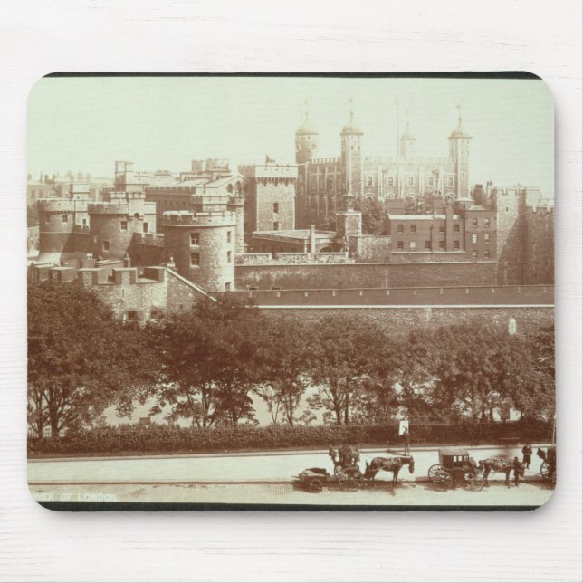 Mousepad A torre de Londres (foto do sepia) (Frente)