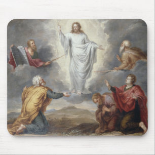 Mousepad A transfiguração (óleo no cobre)