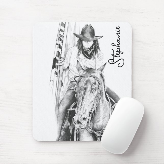 Mousepad A transportadora de bandeira (Com mouse)