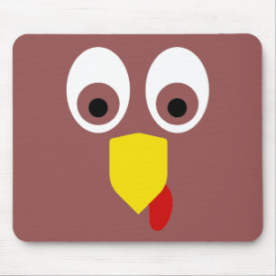 Mousepad A Turquia de Ação de Graças