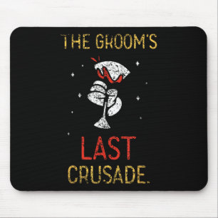 Mousepad A Última Cruzada da Equipe da Festa do Noivo Solte