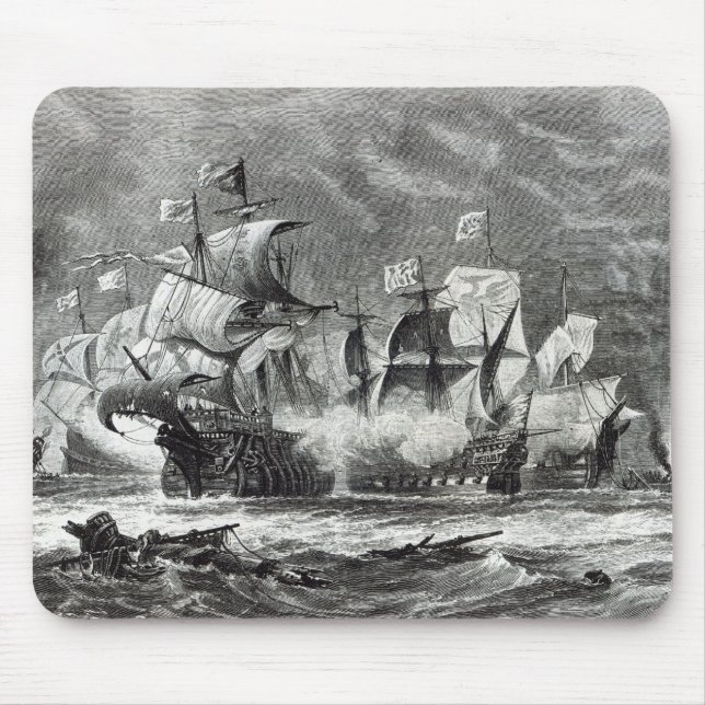 Mousepad A vanguarda, sob o senhor William Inverno (Frente)