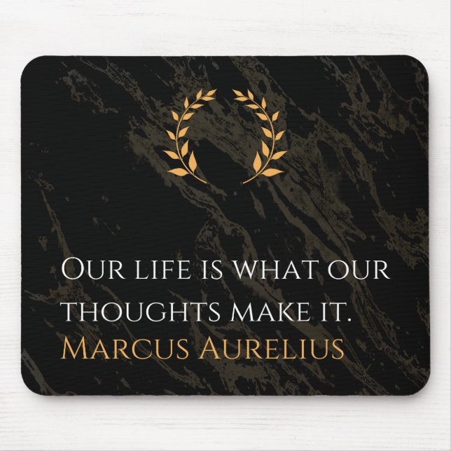 Mousepad A Verdade de Marcus Aurelius: Moldando a Vida (Frente)