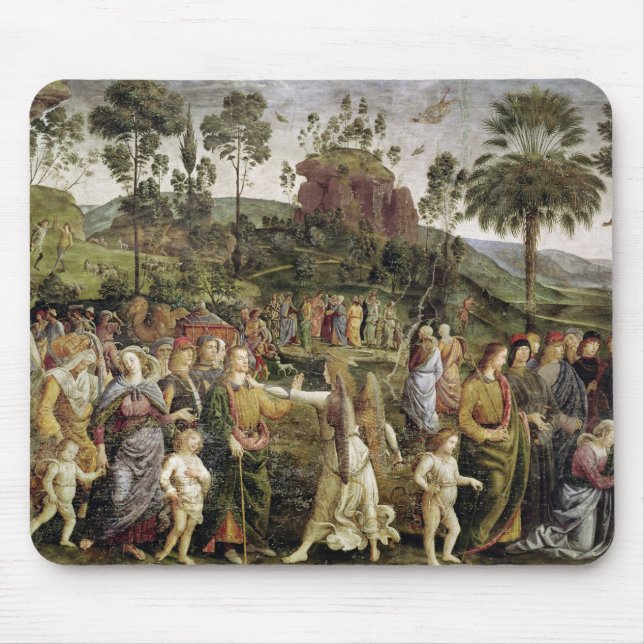 Mousepad A viagem de Moses, c.1481-83 (Frente)