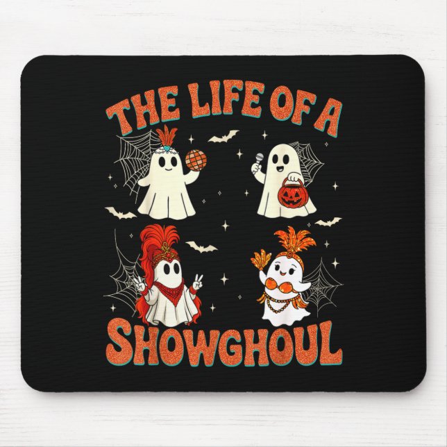 Mousepad A vida de uma garota fantasma engraçada do showgho (Frente)