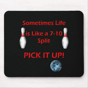 Mousepad A vida é como uma separação 7 - 10