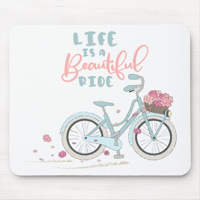 Mousepad A vida é um belo passeio (Frente)