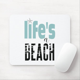 Mousepad A vida é umas citações da praia