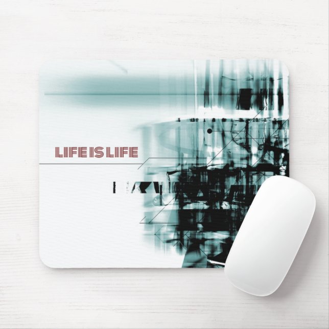 Mousepad A vida é vida (Com mouse)
