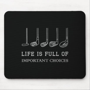 Mousepad A Vida Engraçada É Cheio De Escolhas Importantes P