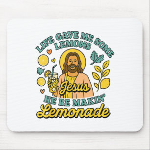 Mousepad A Vida Me Deu Alguns Limões Mas Meu Jesus Que Ele 