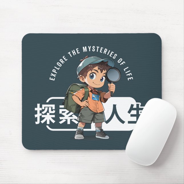 Mousepad A vida útil da exploração (2) | (Com mouse)