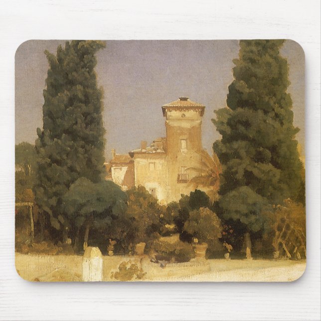 Mousepad A Villa Malta, Roma por Lord Frederic Leighton (Frente)