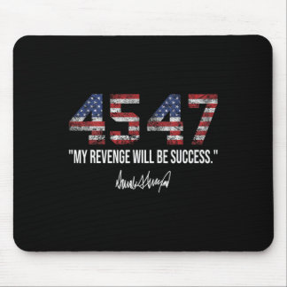 Mousepad A Vingança Será Um Êxito Na Bandeira Americana Tru