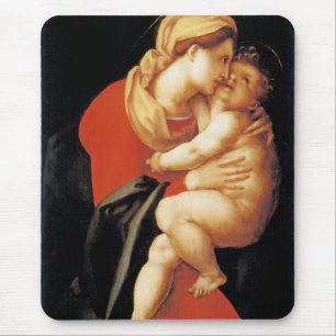 Mousepad A Virgem e a Criança de Jacopo Da Pontormo