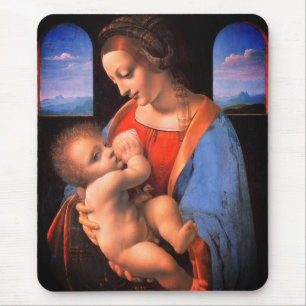 Mousepad A Virgem Maria Aleitando A Criança Cristo