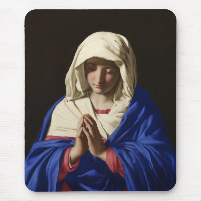 Mousepad A Virgem Maria na Oração (Frente)
