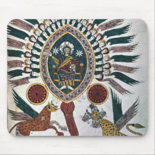 Mousepad A visão de Daniel de quatro animais e de deus