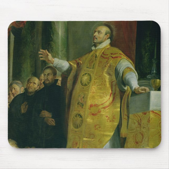 Mousepad A visão de St Ignatius de Loyola (Frente)
