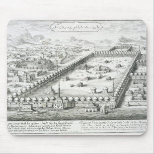 Mousepad A vista da Meca, 'do einer de Entwurf historischen