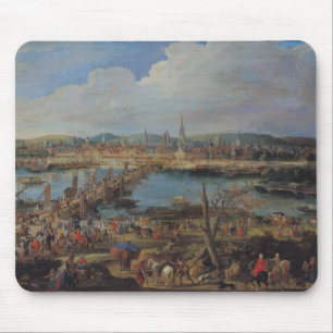 Mousepad A vista de Rouen de Santo-Separa, c.1715-20