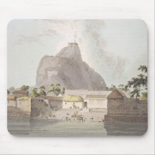 Mousepad A vista no forte de Trichinopoly, chapeia 47 'de O